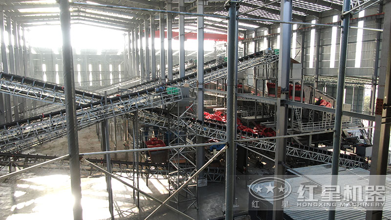石子機(jī)生產(chǎn)線多少錢一套，附現(xiàn)場案例